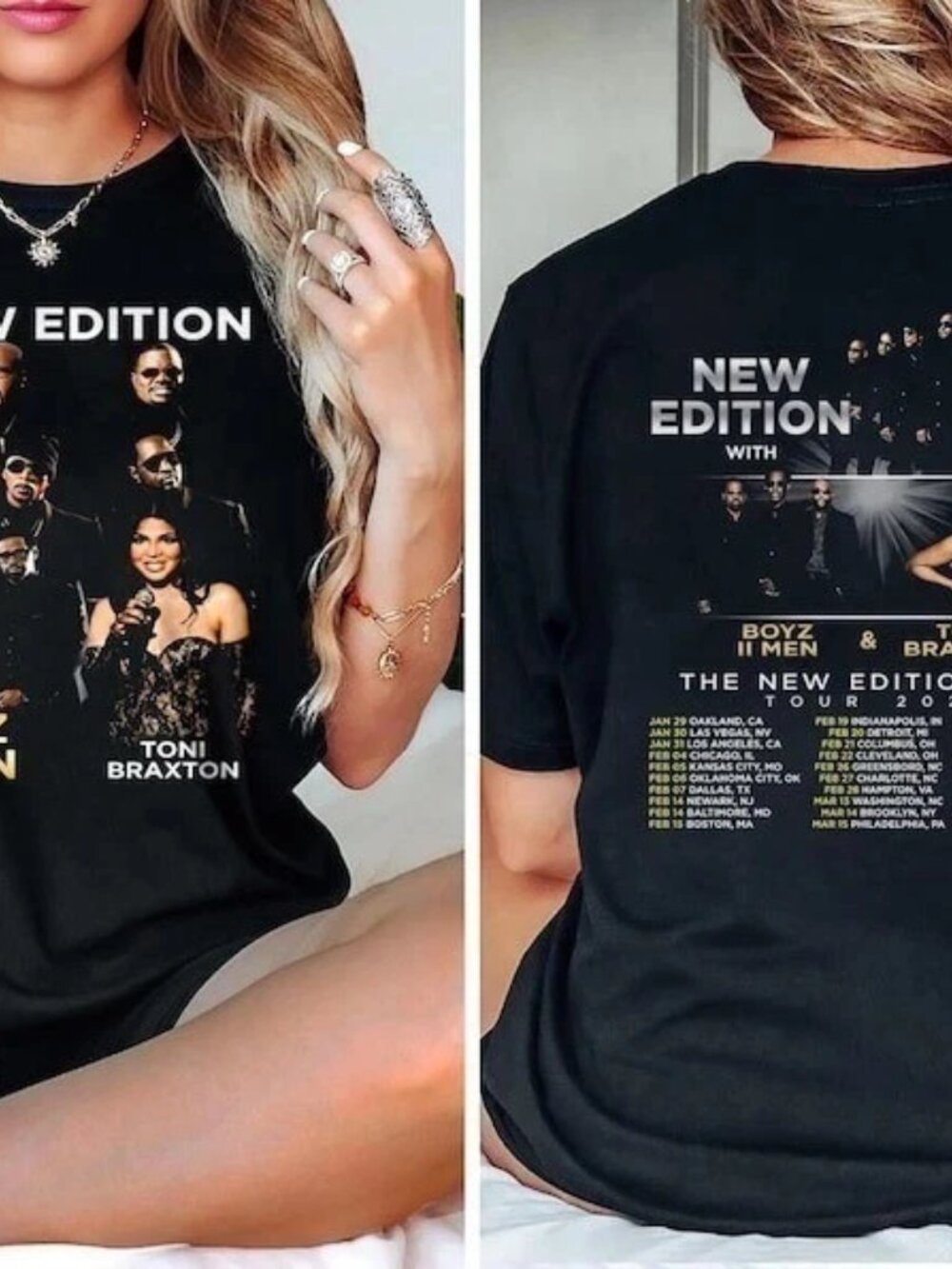 NE New Edition Way Tour 2026 T-Shirt  252